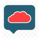 Cloud Chat Cloud Conversation Cloud Communication アイコン