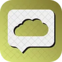 Cloud Chat Cloud Conversation Cloud Communication アイコン