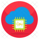 Cloud Microchip  Symbol