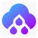 Cloud Mid Rain Icon