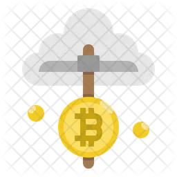 Cloud Mining  Icon