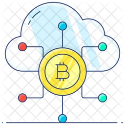 Cloud Mining  Icon