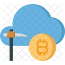 Cloud Mining Bitcoin Analysis Protection Icon