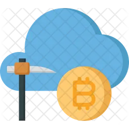 Cloud Mining  Icon