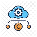 Cloud mining  Icon