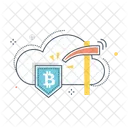 Cloud Mining Icon