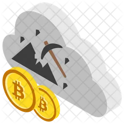 Cloud Mining  Icon