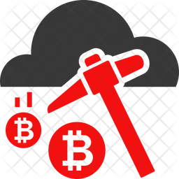 Cloud mining  Icon