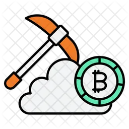 Cloud mining  Icon