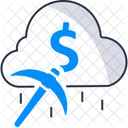 Cloud mining  Icon