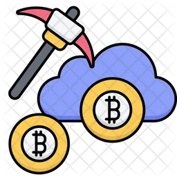 Cloud Mining  Icon