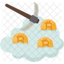 Cloud Mining  Icon