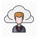 Mitarbeiter Profil Cloud Icon