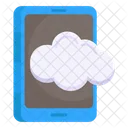 Cloud Phone Cloud Smartphone Cloud Cellphone Icon