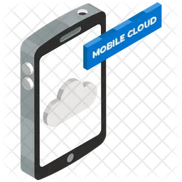 Cloud Mobile  Icon