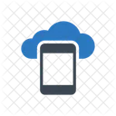 Mobile Cloud Media Icon