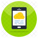 Cloud Mobile  Symbol