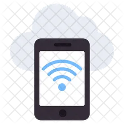 Cloud Mobile Wifi  Icon