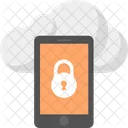 Secured Mobile Data Icon