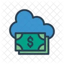 Cloud Server Dollar Icon