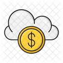 Dollar Cloud Money Icon