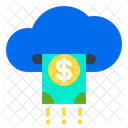 Cloud Money Cash Icon