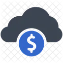 Cloud Donation Funding Icon