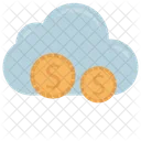 Cloud Money Dollar Cloud Cash Icon