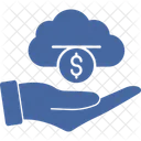Cloud Funding Hand Icon