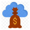 Money Cloud Dollar Icon