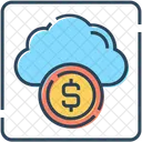 Cloud Money Cloud Business Icon