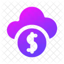 Cloud Money Cloud Dollar Cloud Bank アイコン