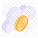 Cloud Income Cloud Money Business Cloud Icon