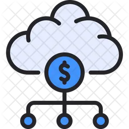 Cloud Money Marketing  Icon