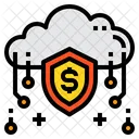 Cloud Money Security  Icon