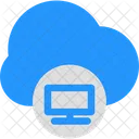 Cloud monitor  Icon