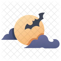 Cloud Moon  Icon