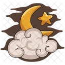 Moon Night Arabian Icon