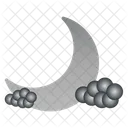 Cloud Moon  Icon