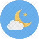 Cloud Moon  Icon