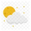 Cloud moon  Icon