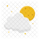 Cloud moon  Icon