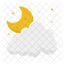 Cloud moon  Icon