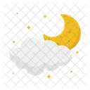 Cloud moon  Icon