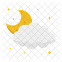 Cloud moon  Icon
