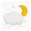 Cloud moon  Icon