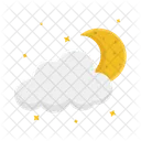 Cloud moon  Icon