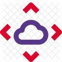 Cloud Move  Icon