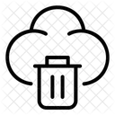 Mull Abfall Wolke Symbol