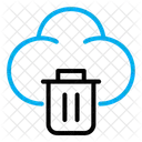 Mull Abfall Wolke Symbol